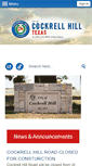 Mobile Screenshot of cityofcockrellhill.us